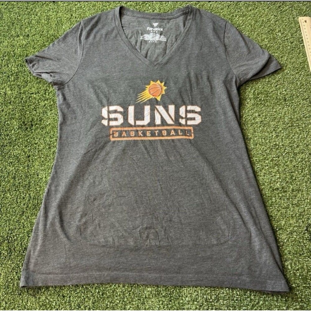 Phoenix Suns T-Shirt, Women’s M Short Sleeve Fanatics NBA Basketball NWOT